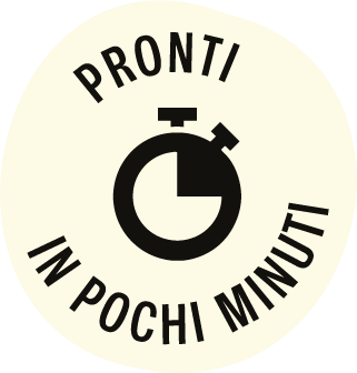 Pronti in pochi minuti