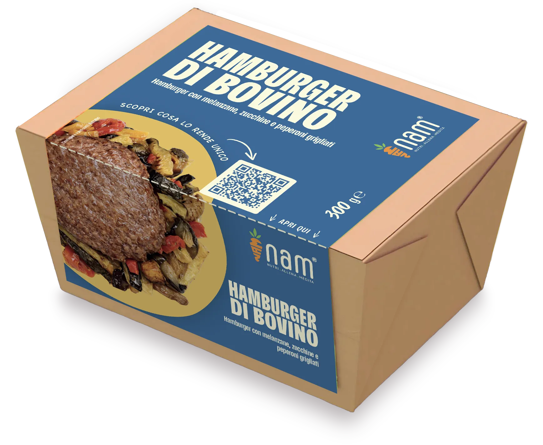 BOX NAM Hamburger di bovino