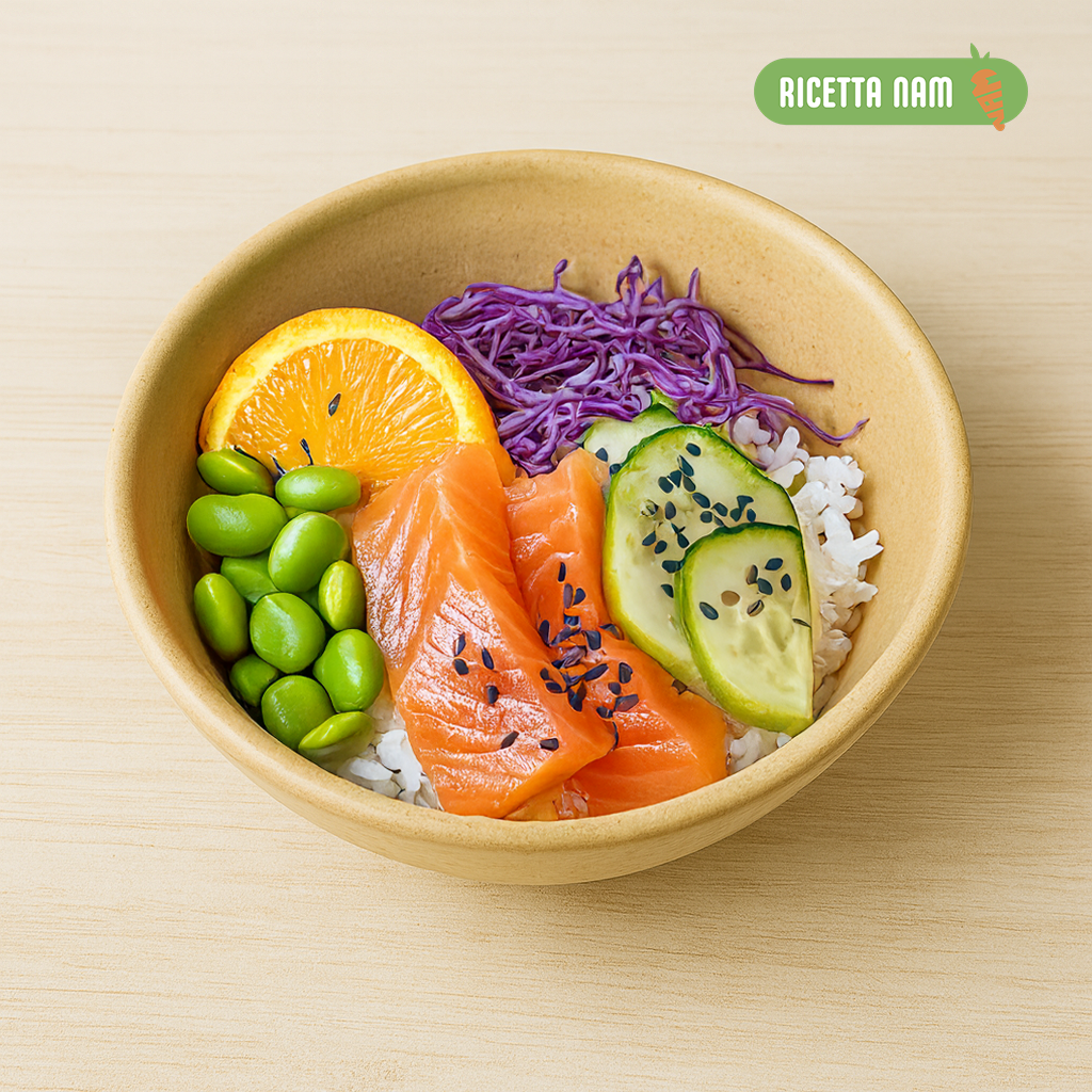 Poke al salmone