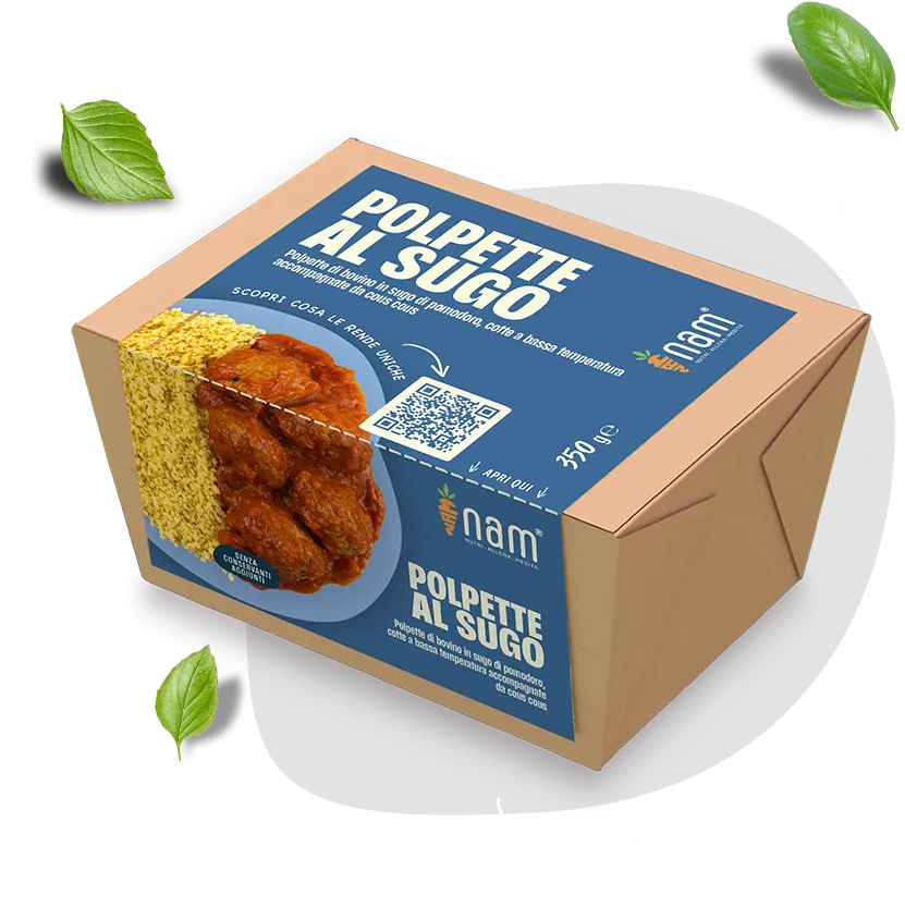 Nutrizione e produttività pasti NAM
