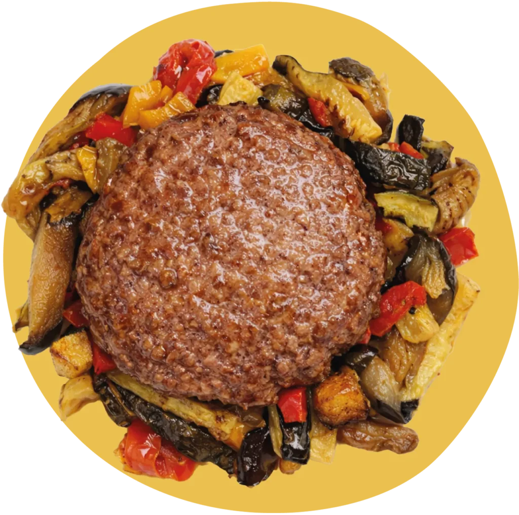 Piatto NAM Hamburger di bovino