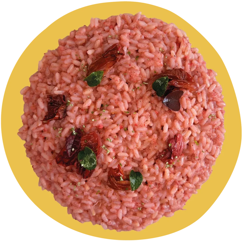Piatto NAM Risotto al radicchio