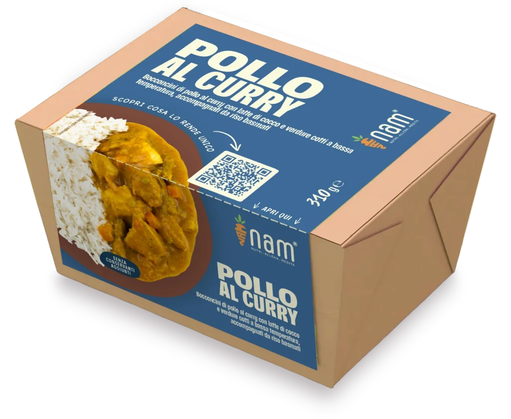 BOX NAM Pollo al curry