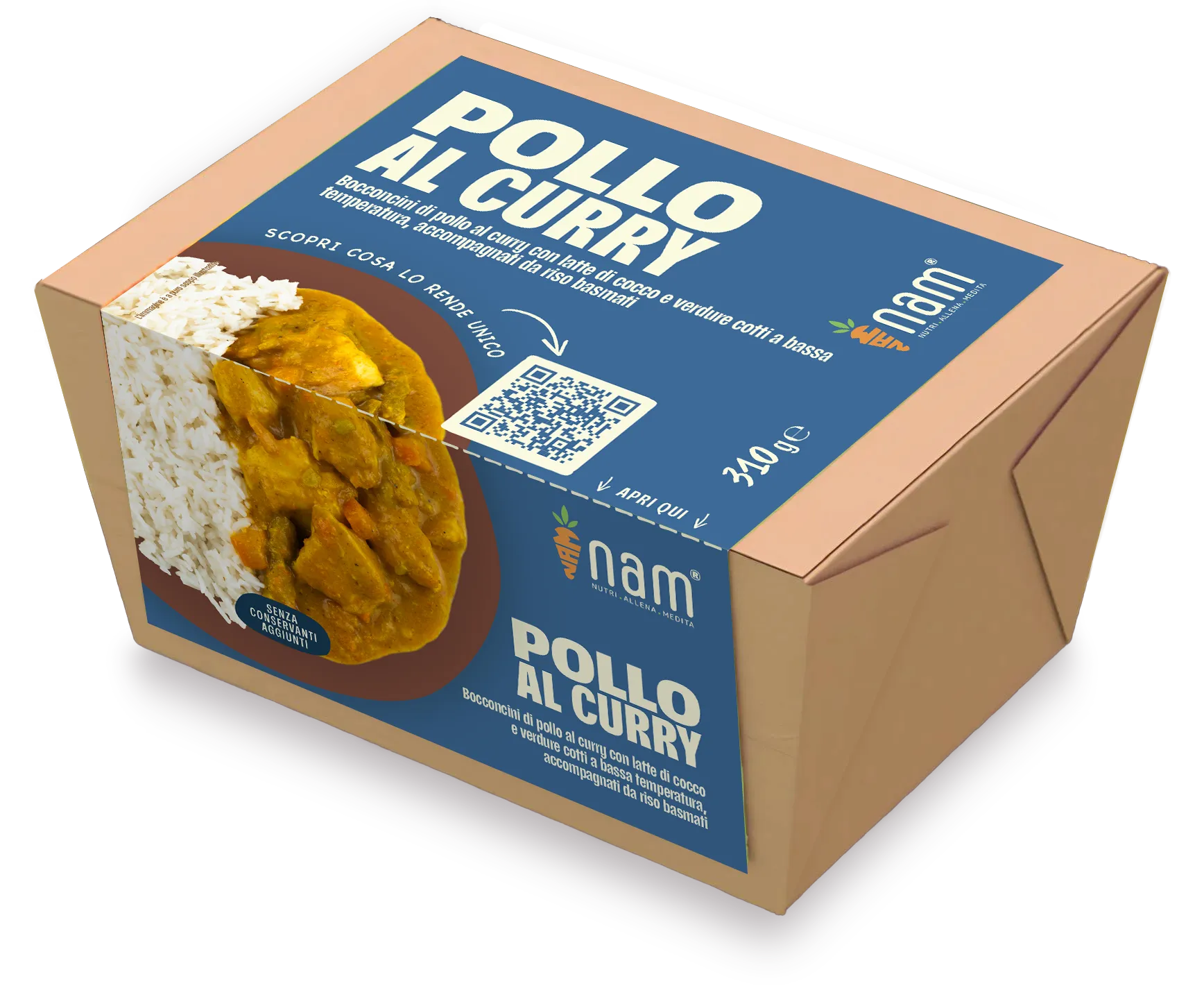 BOX NAM Pollo al curry
