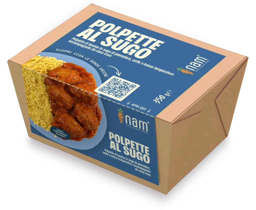 BOX NAM Polpette al sugo