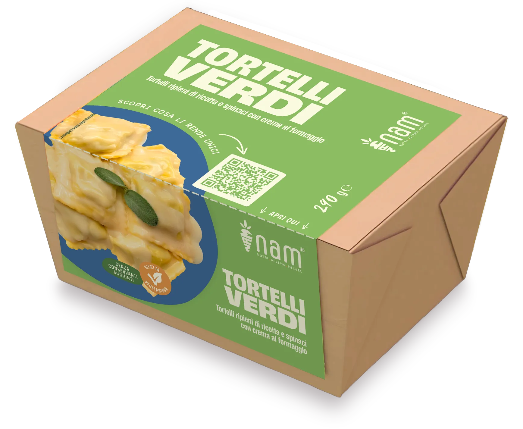 BOX NAM Tortelli verdi