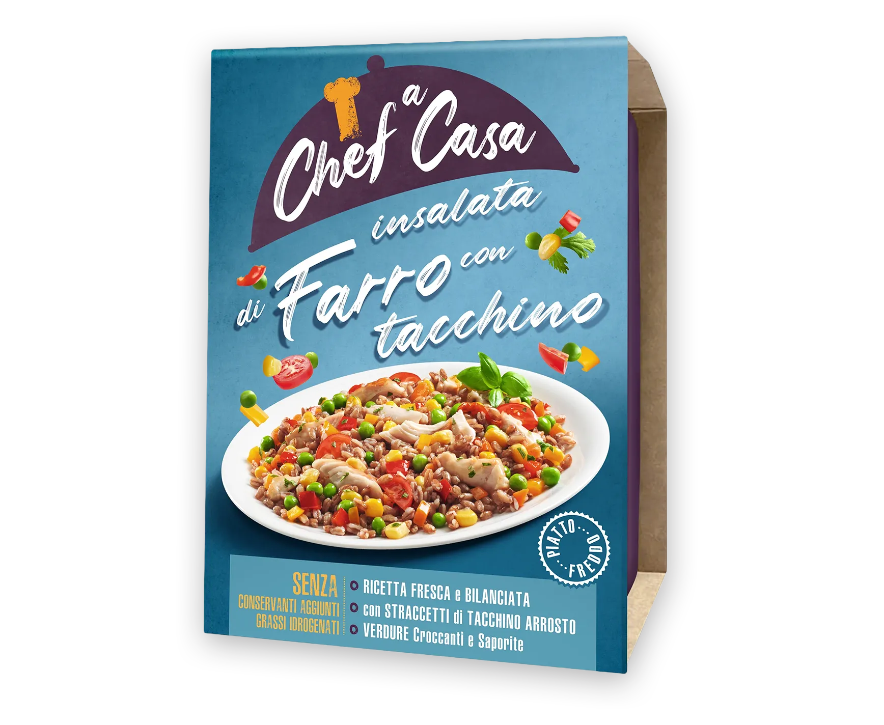 Farro con tacchino arrosto - BOX NAM