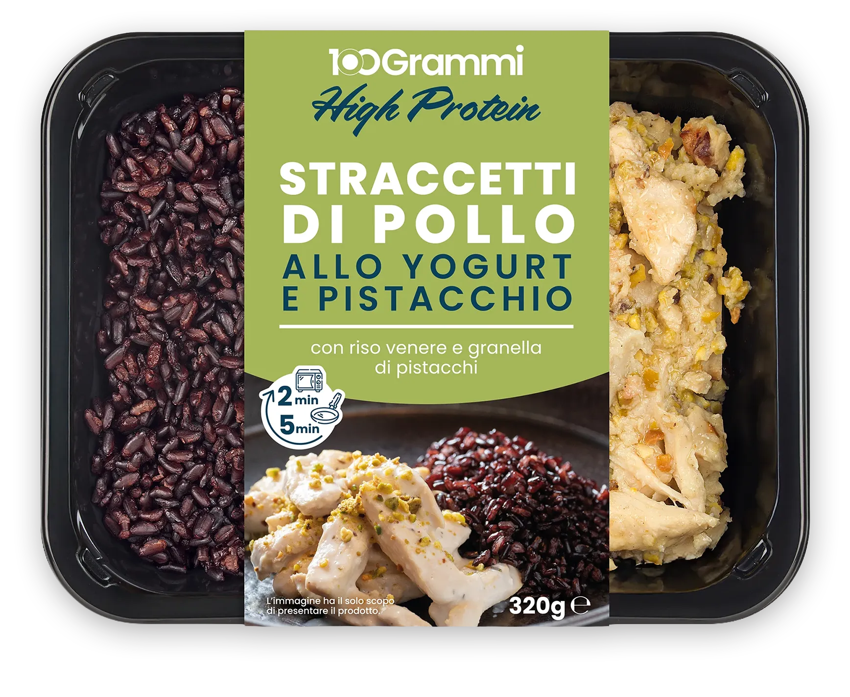 Straccetti di Pollo con Yogurt e Riso Venere - BOX NAM